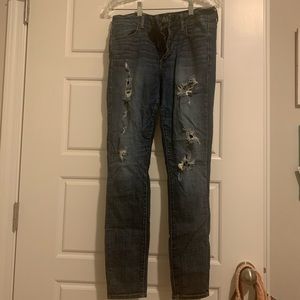 A&E ripped jeans